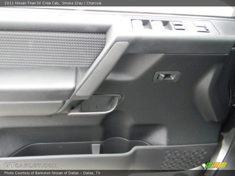 Smoke Gray / Charcoal 2011 Nissan Titan SV Crew Cab