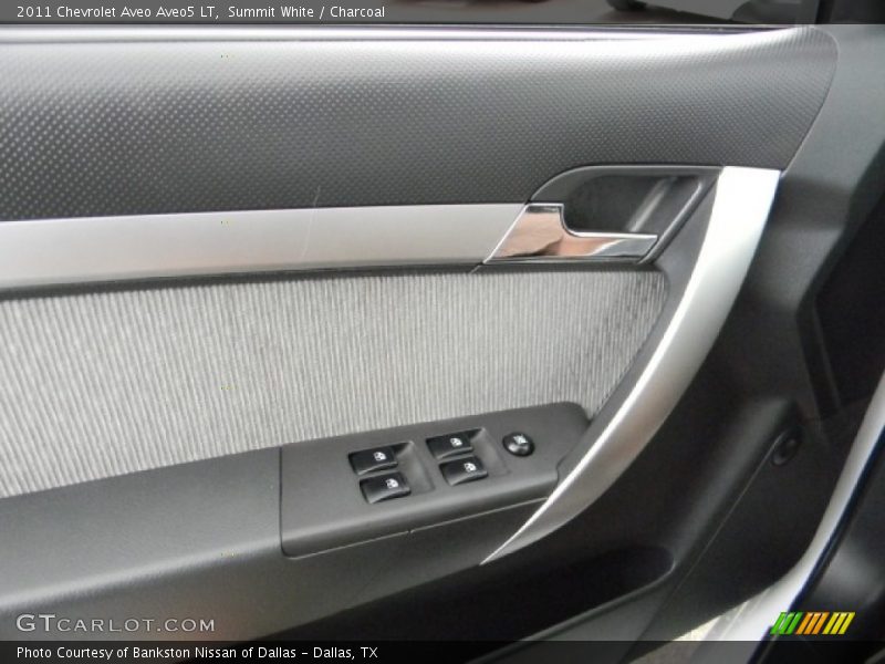 Summit White / Charcoal 2011 Chevrolet Aveo Aveo5 LT