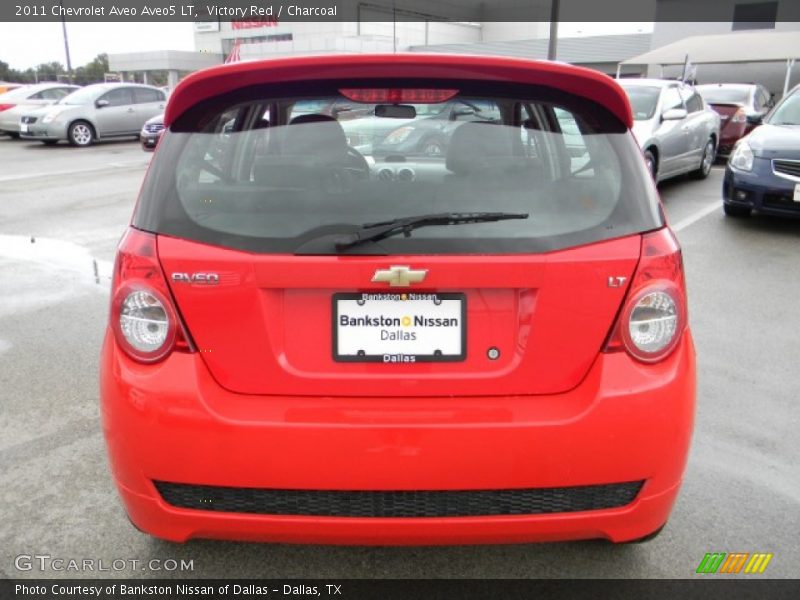 Victory Red / Charcoal 2011 Chevrolet Aveo Aveo5 LT
