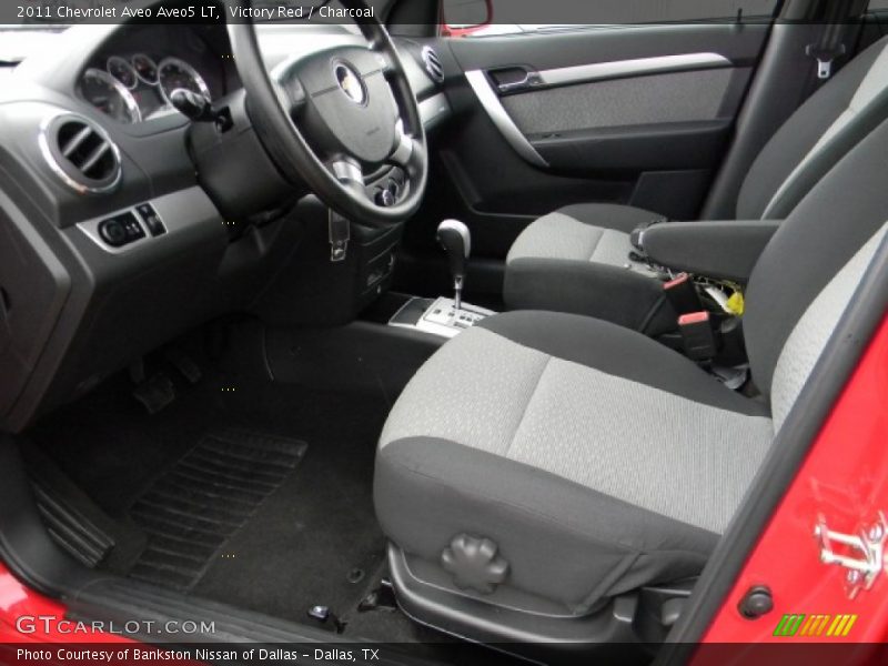  2011 Aveo Aveo5 LT Charcoal Interior