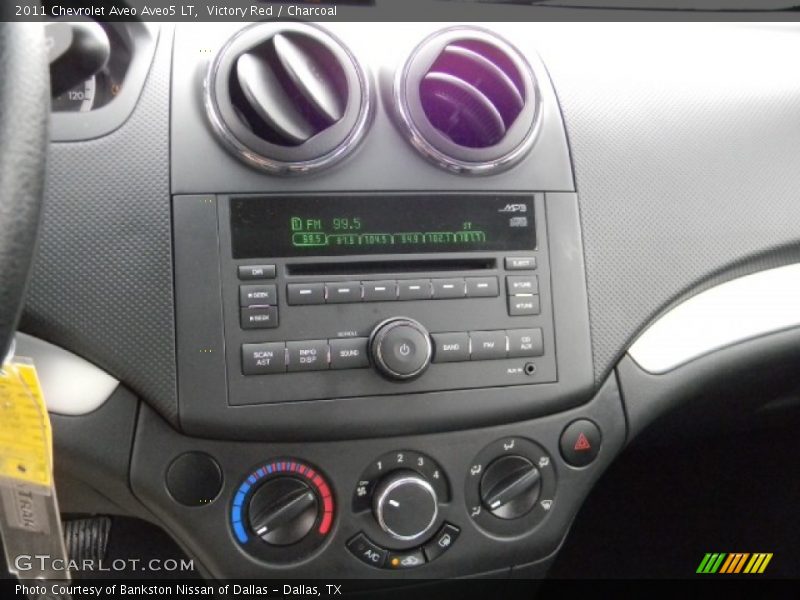 Victory Red / Charcoal 2011 Chevrolet Aveo Aveo5 LT