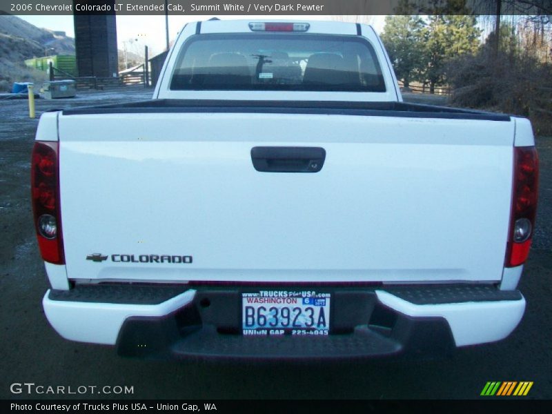 Summit White / Very Dark Pewter 2006 Chevrolet Colorado LT Extended Cab