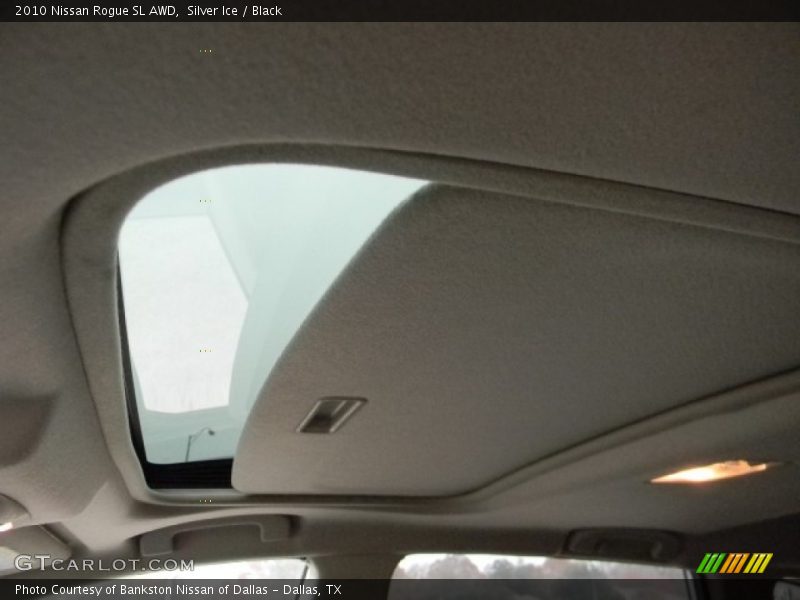 Silver Ice / Black 2010 Nissan Rogue SL AWD