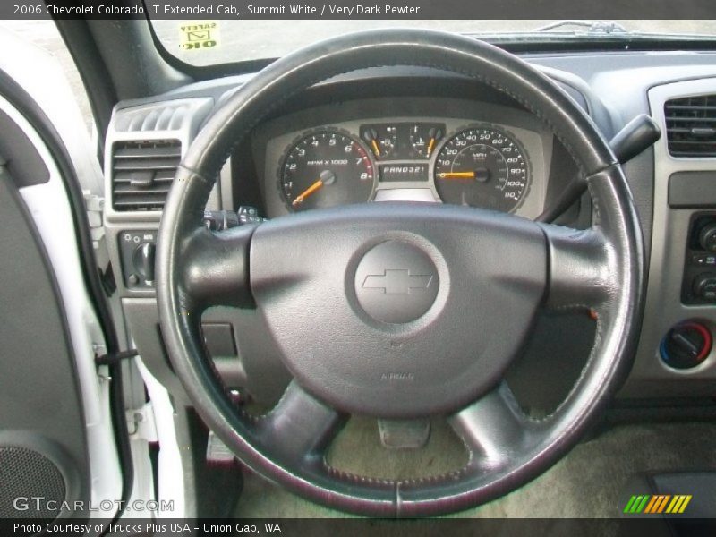 Summit White / Very Dark Pewter 2006 Chevrolet Colorado LT Extended Cab