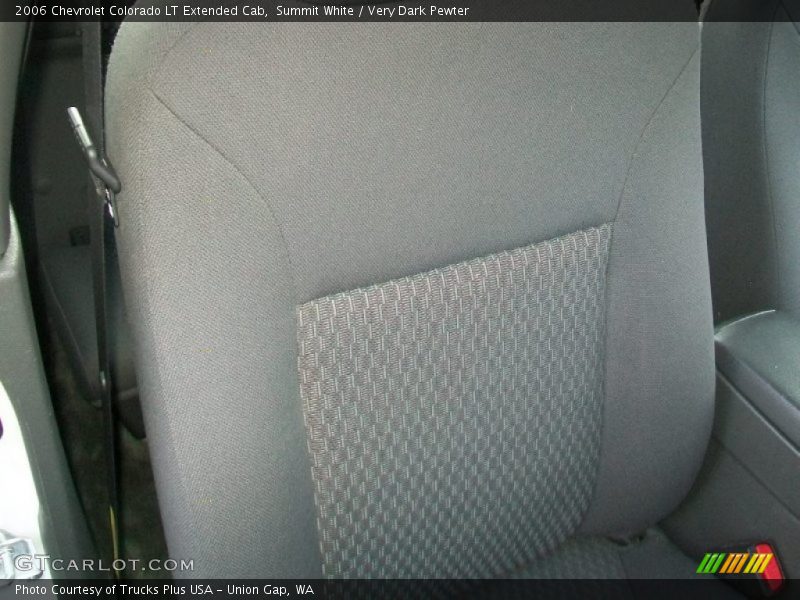Summit White / Very Dark Pewter 2006 Chevrolet Colorado LT Extended Cab