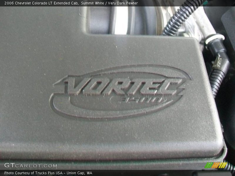 Summit White / Very Dark Pewter 2006 Chevrolet Colorado LT Extended Cab