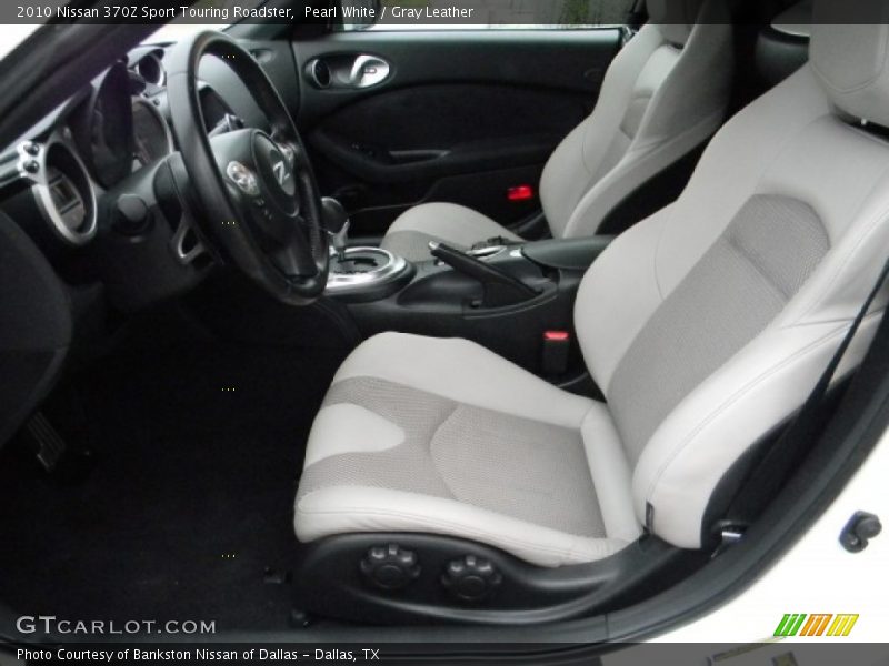  2010 370Z Sport Touring Roadster Gray Leather Interior