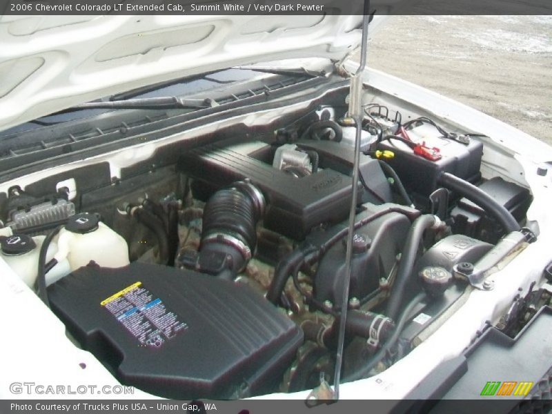 Summit White / Very Dark Pewter 2006 Chevrolet Colorado LT Extended Cab