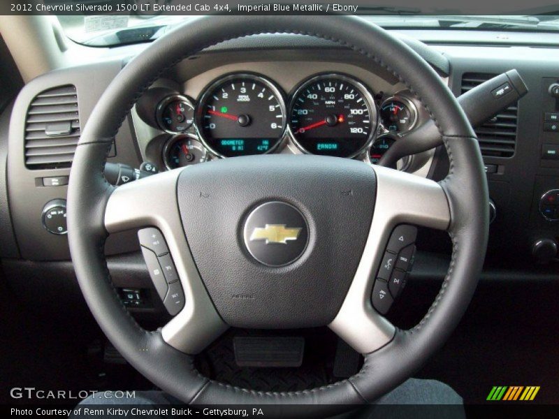  2012 Silverado 1500 LT Extended Cab 4x4 Steering Wheel