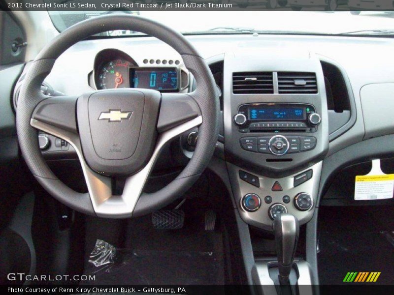 Dashboard of 2012 Sonic LS Sedan