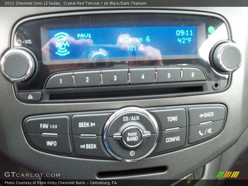 Audio System of 2012 Sonic LS Sedan