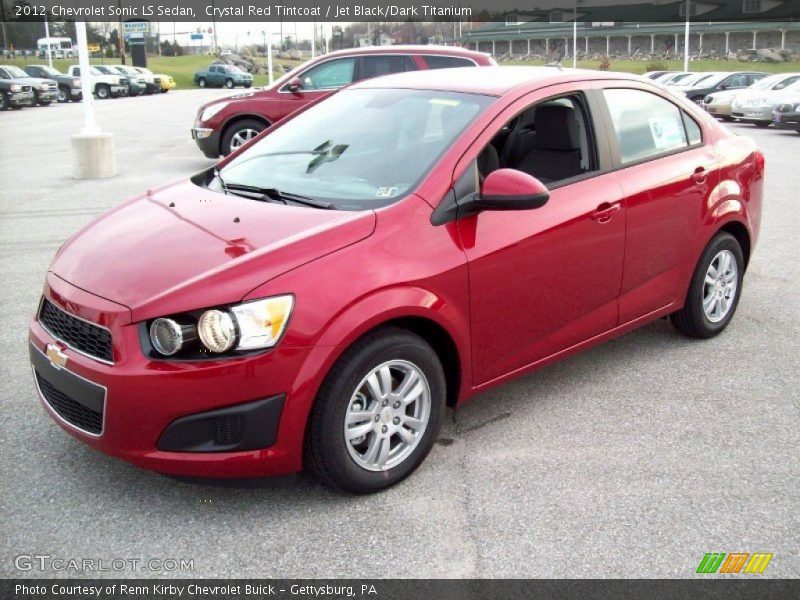 Front 3/4 View of 2012 Sonic LS Sedan