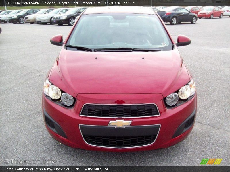  2012 Sonic LS Sedan Crystal Red Tintcoat