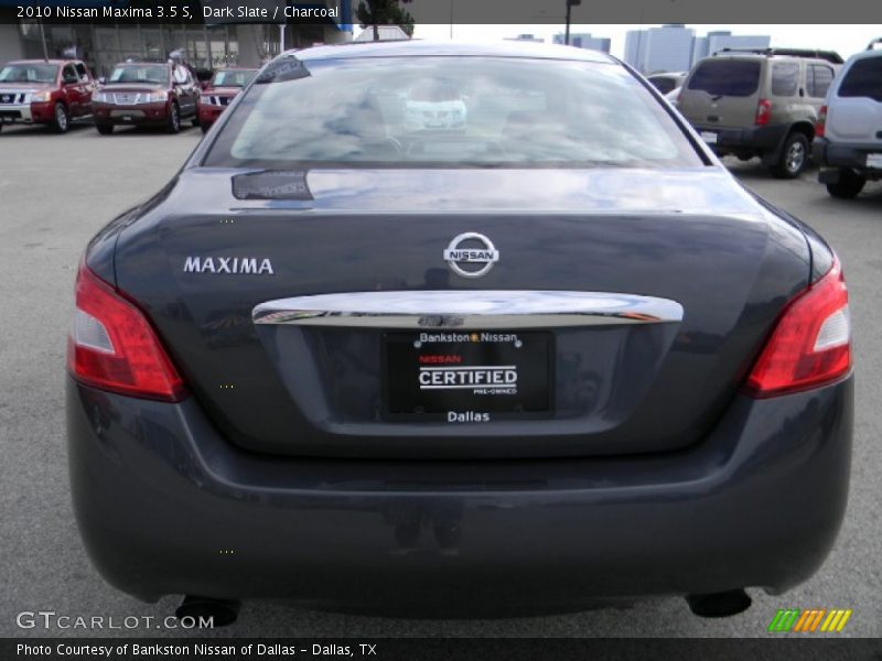 Dark Slate / Charcoal 2010 Nissan Maxima 3.5 S