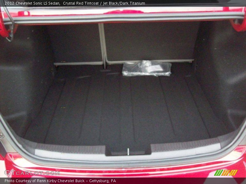  2012 Sonic LS Sedan Trunk