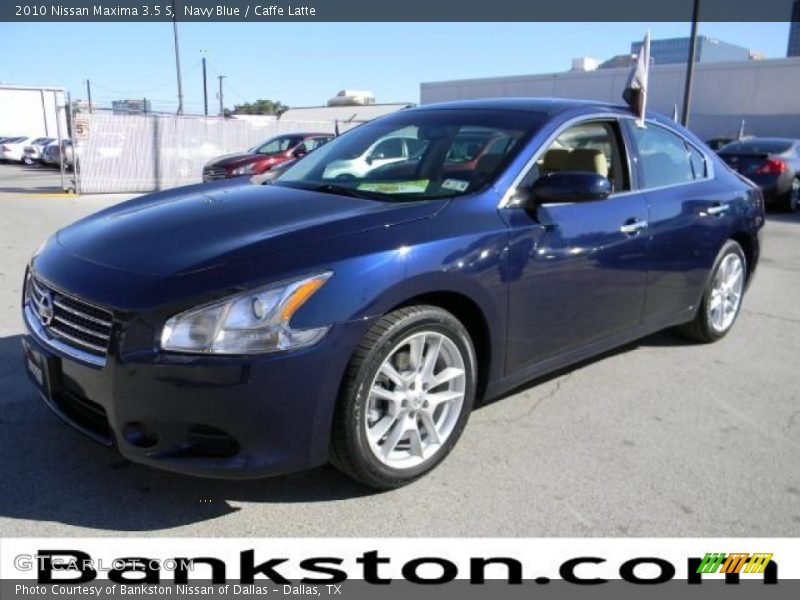 Navy Blue / Caffe Latte 2010 Nissan Maxima 3.5 S