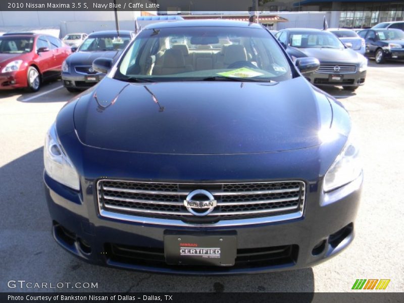 Navy Blue / Caffe Latte 2010 Nissan Maxima 3.5 S