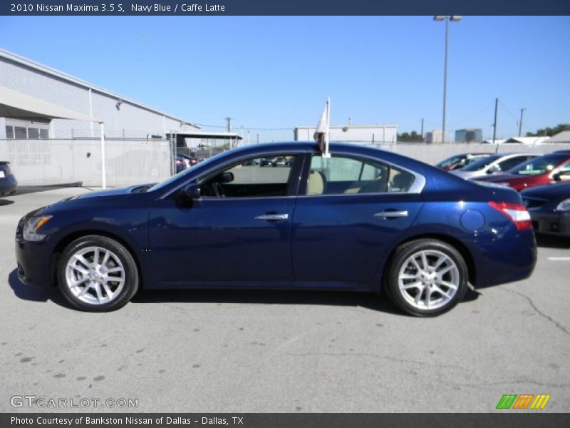 Navy Blue / Caffe Latte 2010 Nissan Maxima 3.5 S