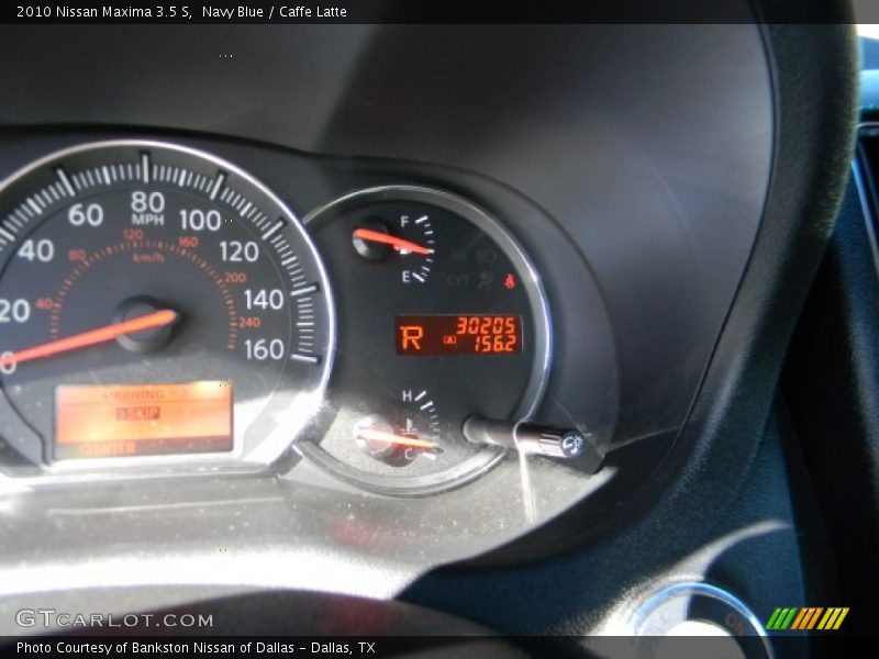 Navy Blue / Caffe Latte 2010 Nissan Maxima 3.5 S