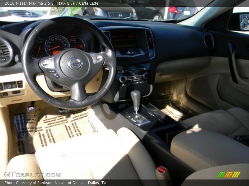 Navy Blue / Caffe Latte 2010 Nissan Maxima 3.5 S