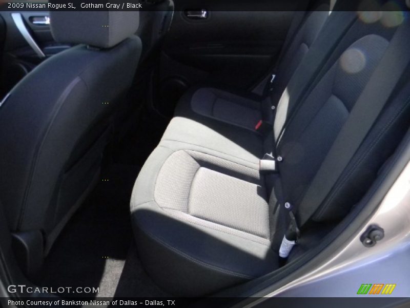 Gotham Gray / Black 2009 Nissan Rogue SL