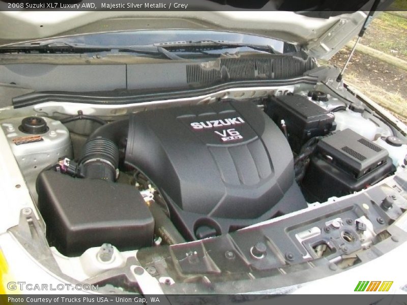 Majestic Silver Metallic / Grey 2008 Suzuki XL7 Luxury AWD