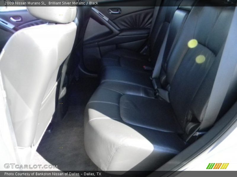 Brilliant Silver Metallic / Black 2009 Nissan Murano SL