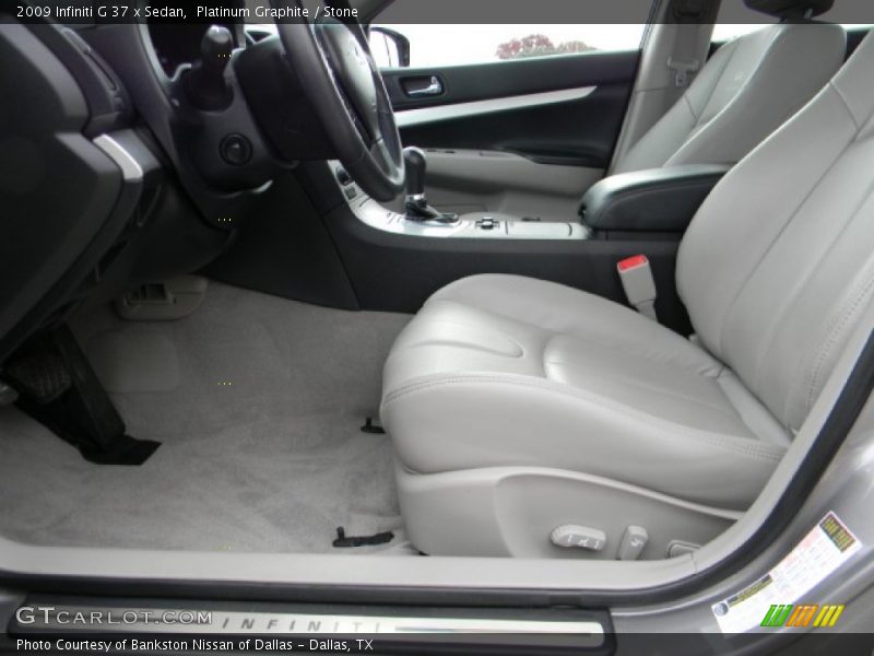 Platinum Graphite / Stone 2009 Infiniti G 37 x Sedan