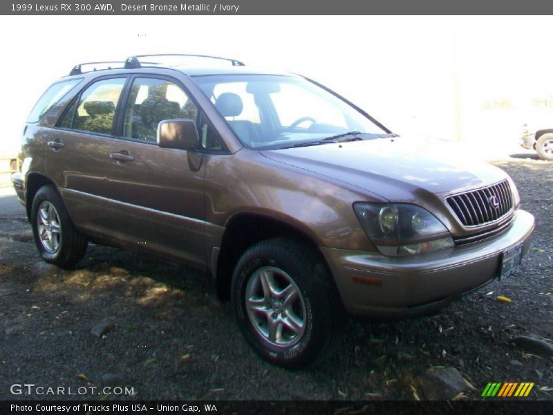 Desert Bronze Metallic / Ivory 1999 Lexus RX 300 AWD