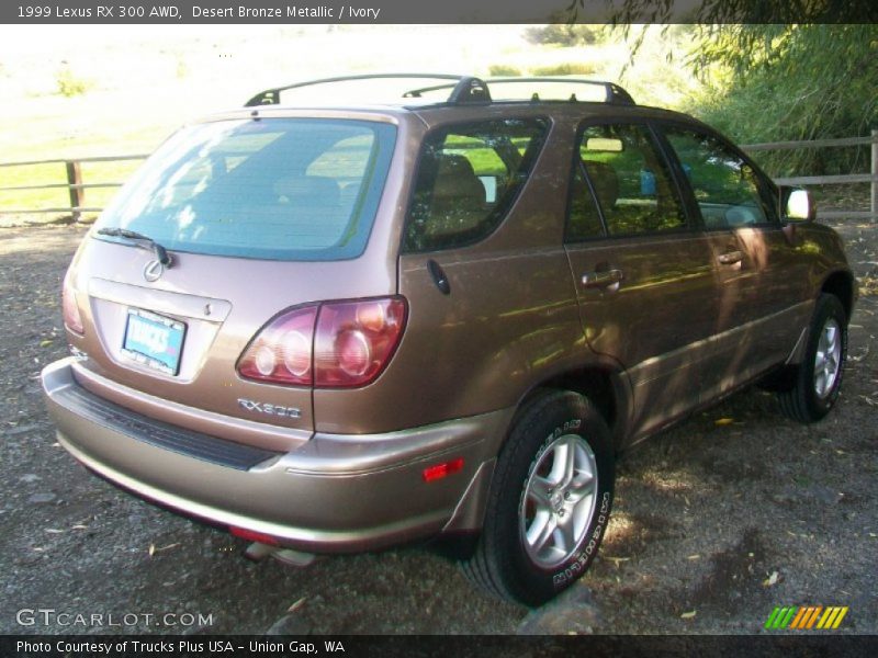 Desert Bronze Metallic / Ivory 1999 Lexus RX 300 AWD
