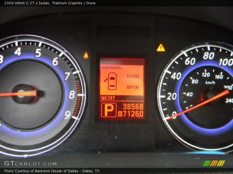 Platinum Graphite / Stone 2009 Infiniti G 37 x Sedan