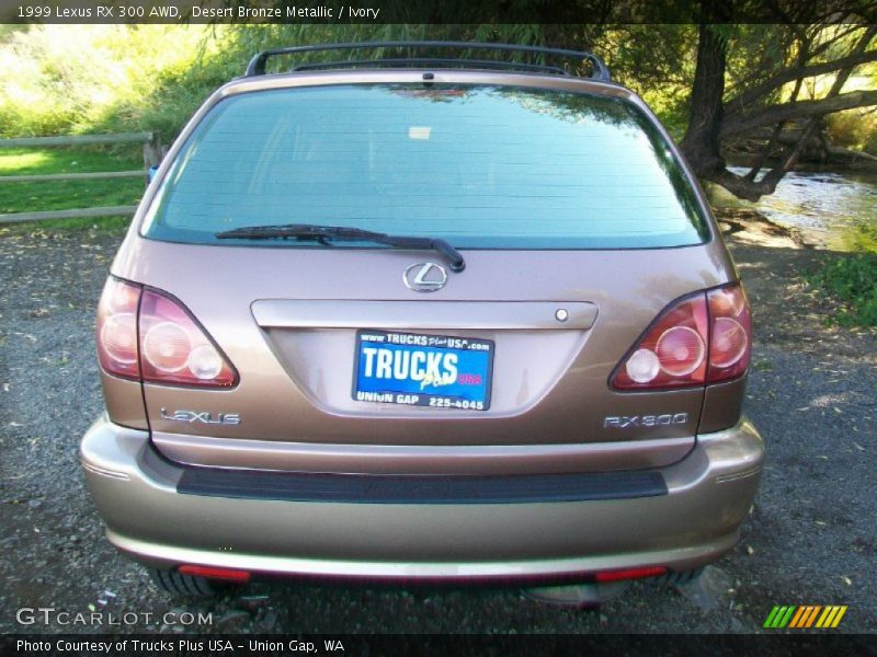 Desert Bronze Metallic / Ivory 1999 Lexus RX 300 AWD