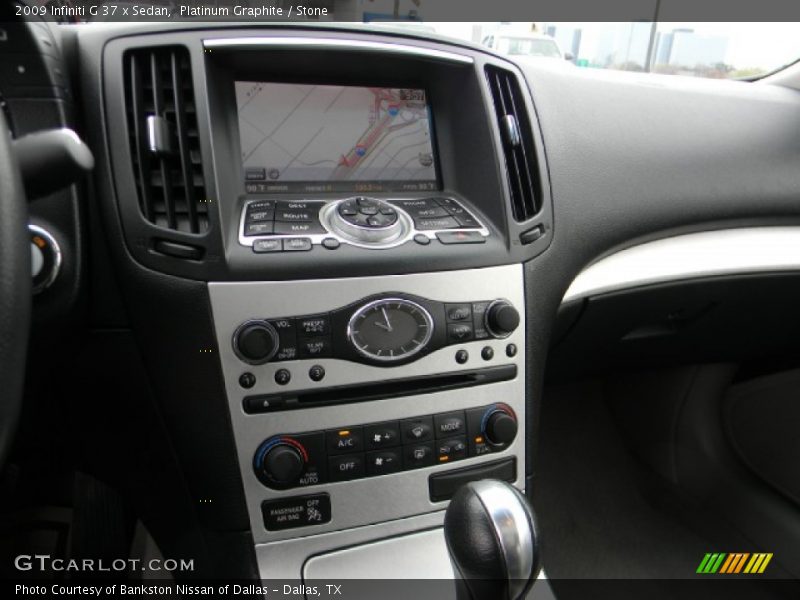 Platinum Graphite / Stone 2009 Infiniti G 37 x Sedan