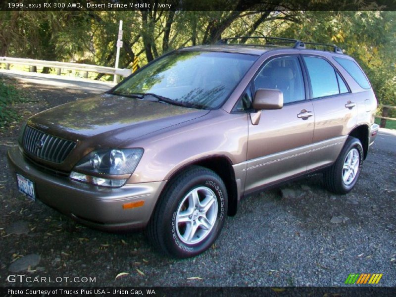 Desert Bronze Metallic / Ivory 1999 Lexus RX 300 AWD