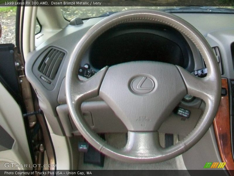 Desert Bronze Metallic / Ivory 1999 Lexus RX 300 AWD