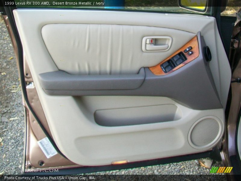 Desert Bronze Metallic / Ivory 1999 Lexus RX 300 AWD