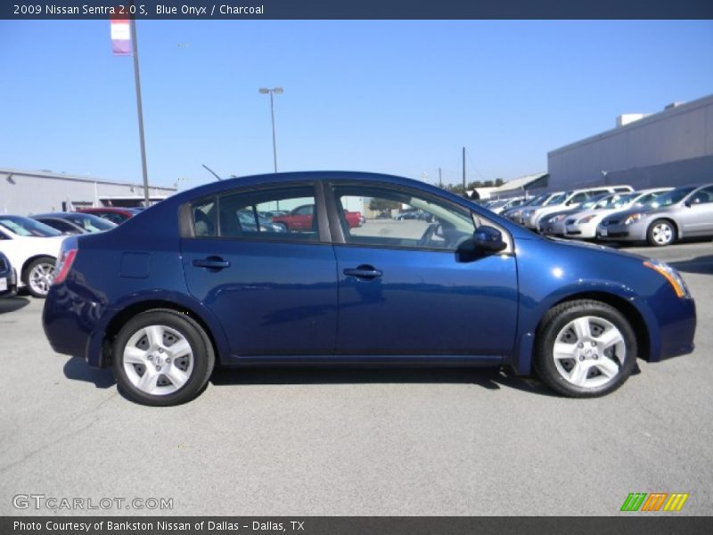 Blue Onyx / Charcoal 2009 Nissan Sentra 2.0 S