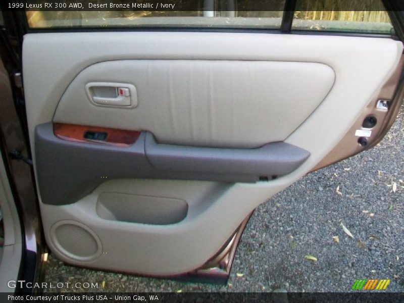 Desert Bronze Metallic / Ivory 1999 Lexus RX 300 AWD