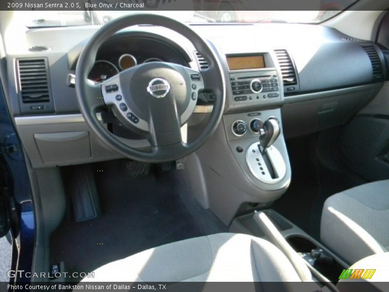 Blue Onyx / Charcoal 2009 Nissan Sentra 2.0 S