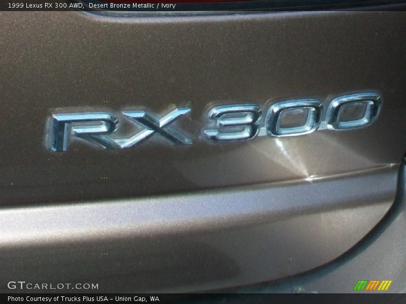 Desert Bronze Metallic / Ivory 1999 Lexus RX 300 AWD
