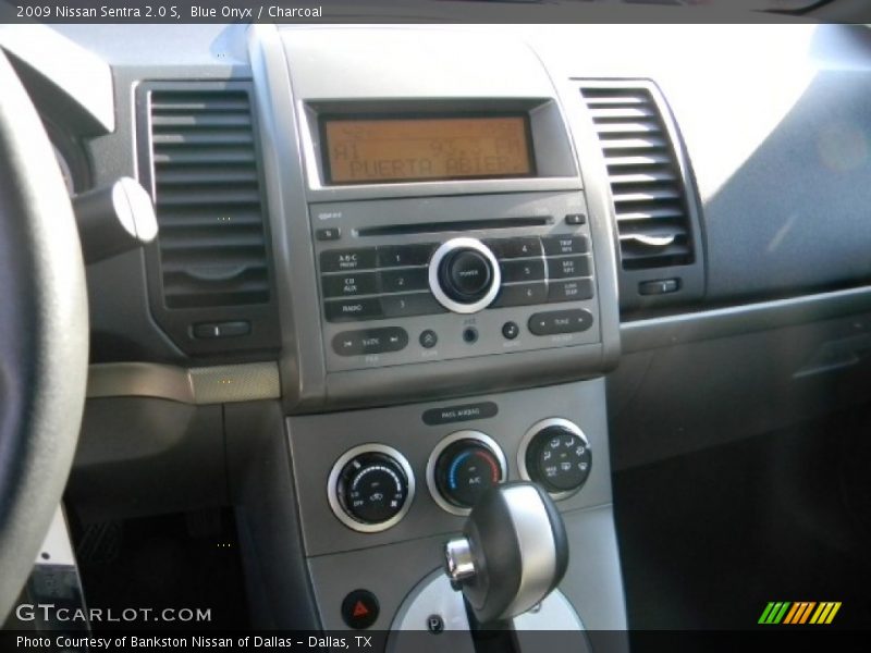 Blue Onyx / Charcoal 2009 Nissan Sentra 2.0 S