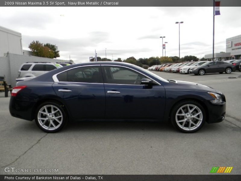 Navy Blue Metallic / Charcoal 2009 Nissan Maxima 3.5 SV Sport