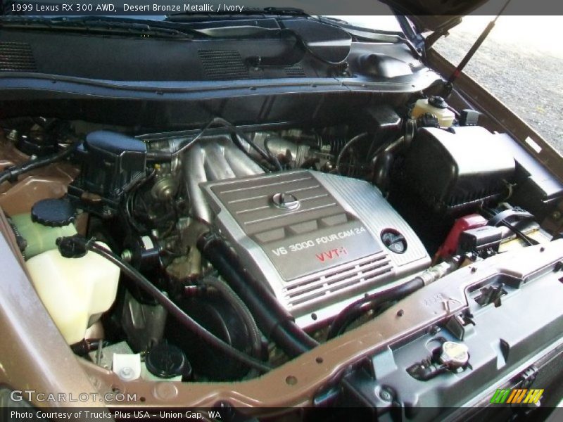 Desert Bronze Metallic / Ivory 1999 Lexus RX 300 AWD