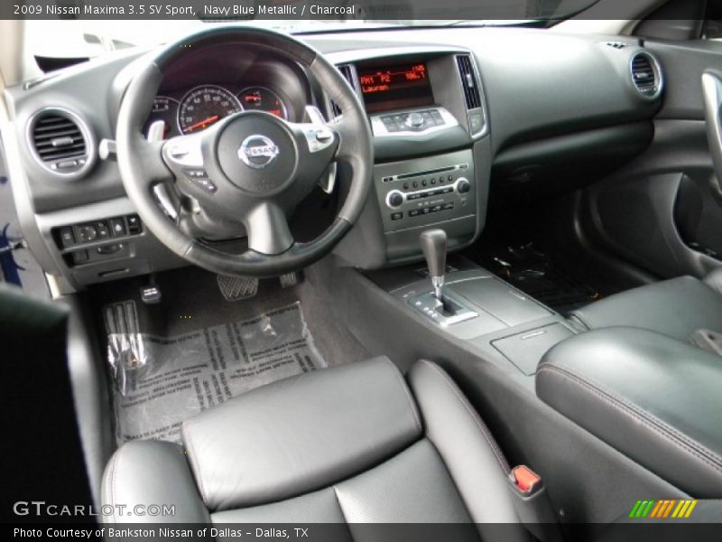 Dashboard of 2009 Maxima 3.5 SV Sport