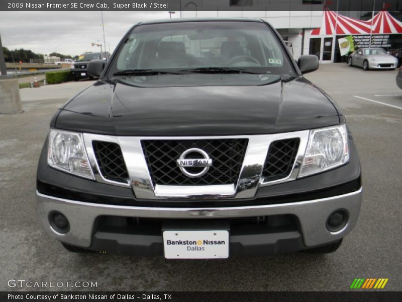 Super Black / Steel 2009 Nissan Frontier SE Crew Cab