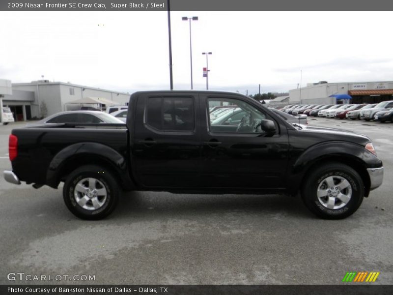 Super Black / Steel 2009 Nissan Frontier SE Crew Cab