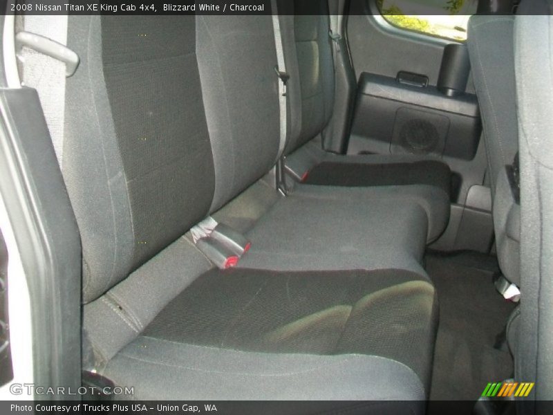 Blizzard White / Charcoal 2008 Nissan Titan XE King Cab 4x4