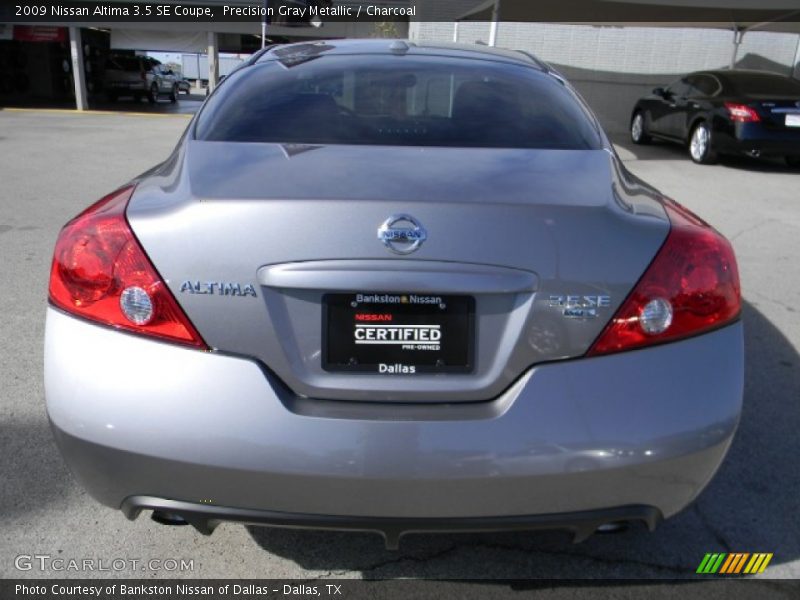 Precision Gray Metallic / Charcoal 2009 Nissan Altima 3.5 SE Coupe