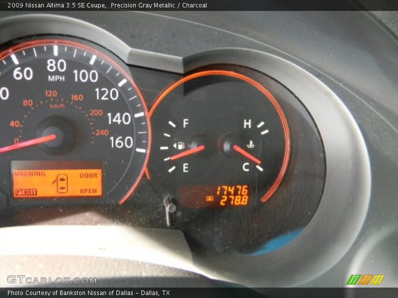 Precision Gray Metallic / Charcoal 2009 Nissan Altima 3.5 SE Coupe