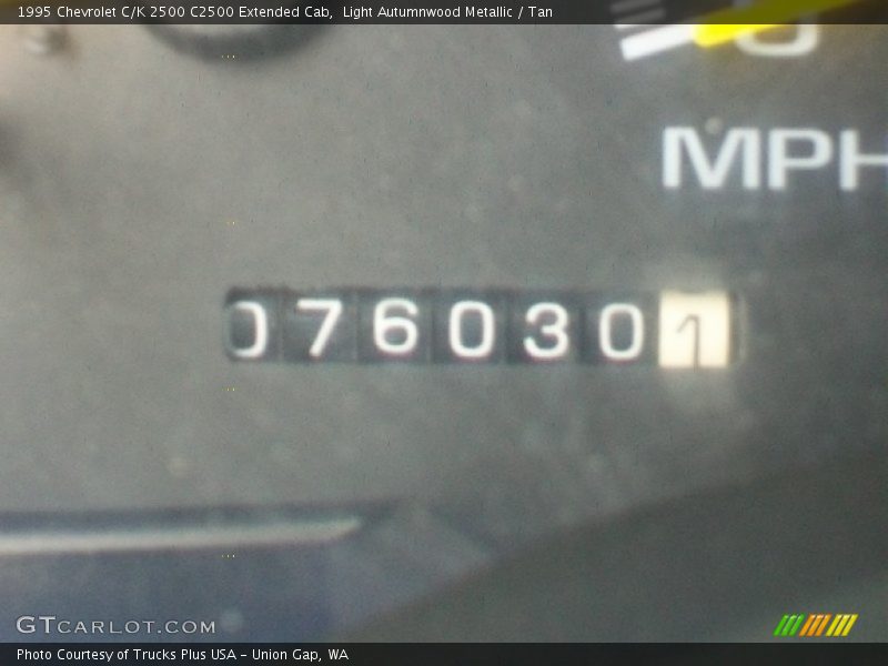 Light Autumnwood Metallic / Tan 1995 Chevrolet C/K 2500 C2500 Extended Cab